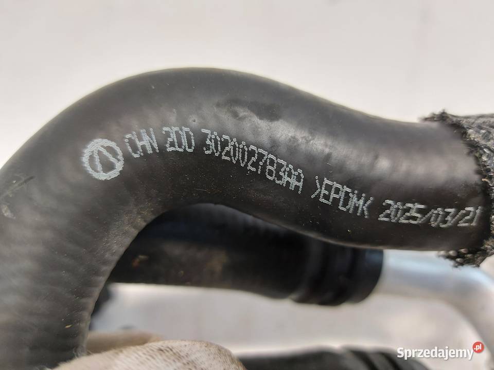 Jaecoo 7 PHEV 2025r wąż przewód przewody wody