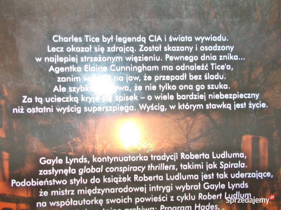 Gayle Lynds Ostatni superszpieg Książki i Podręczniki Głubczyce