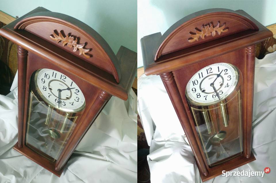 Zegar Adler retro mechaniczny nakręcany z Zegary Wrocław