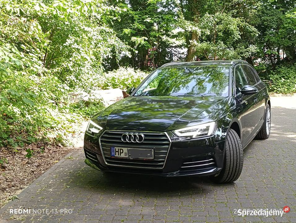 Sprzedam audi a4 b9 czarny A4 Brzesko sprzedam