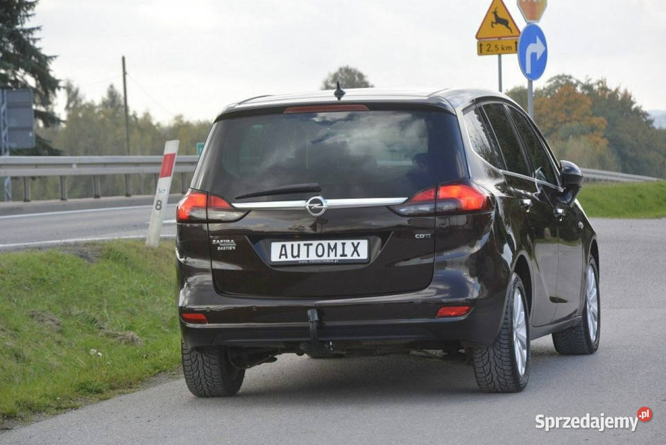 Opel Zafira 20 CDTI nawigacja hak doinwestowany Sędziszów Małopolski