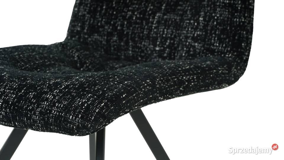 Krzesło Pikowane Loft nogi stal tkanina Wanat Stoły, krzesła, biurka śląskie Gliwice
