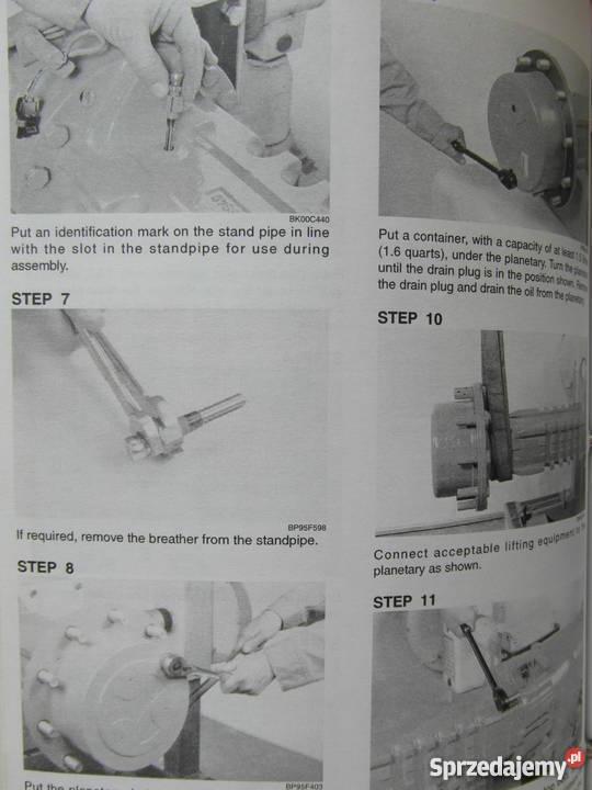 INSTRUKCJA NAPRAW CASE 580SK i inne Szczecin
