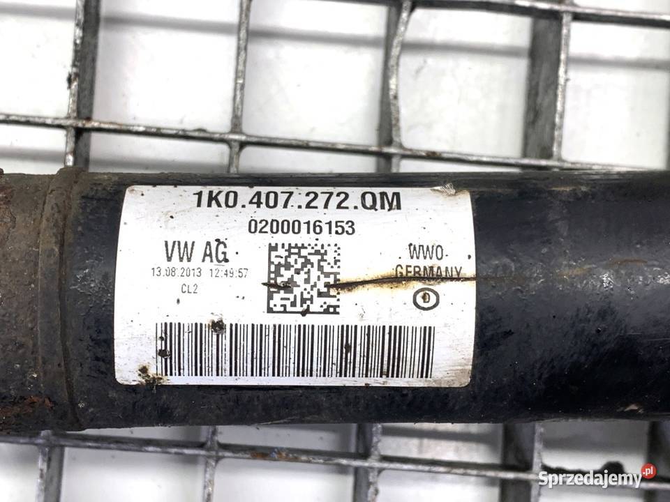 PÓŁOŚ PRAWY PRZÓD SKODA YETI 1K0407272QM 14 122 podkarpackie sprzedam