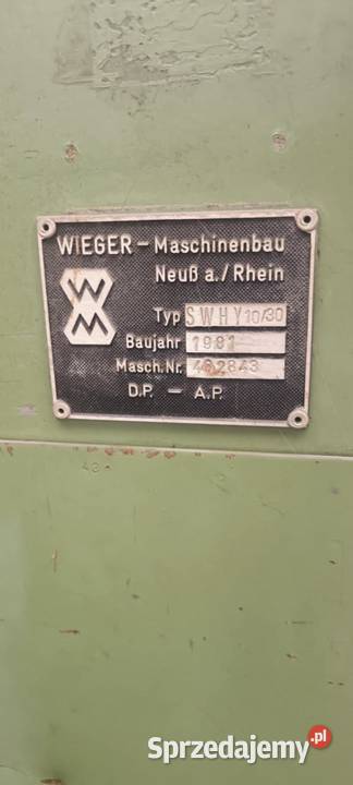 Maszyna przemysłowa Maszyna Gilotyna mechaniczna Bolesławiec