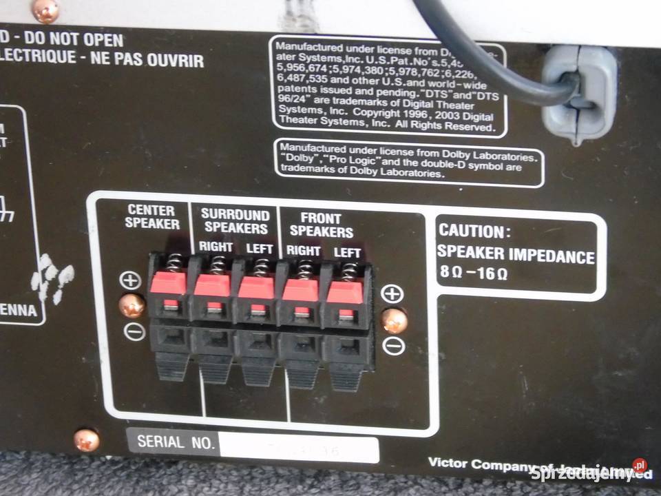 Amplituner JVC RX5052S korektor mocny WYSYŁKA Warszawa