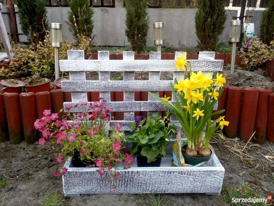 Donica drewnianaBalkon taras ogród opolskie sprzedam