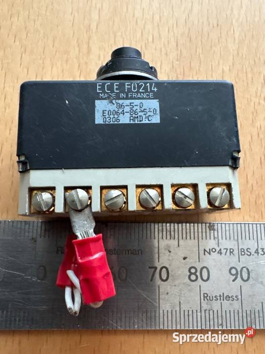 Włącznik przełącznik ECE Francuzki samolot Poznań