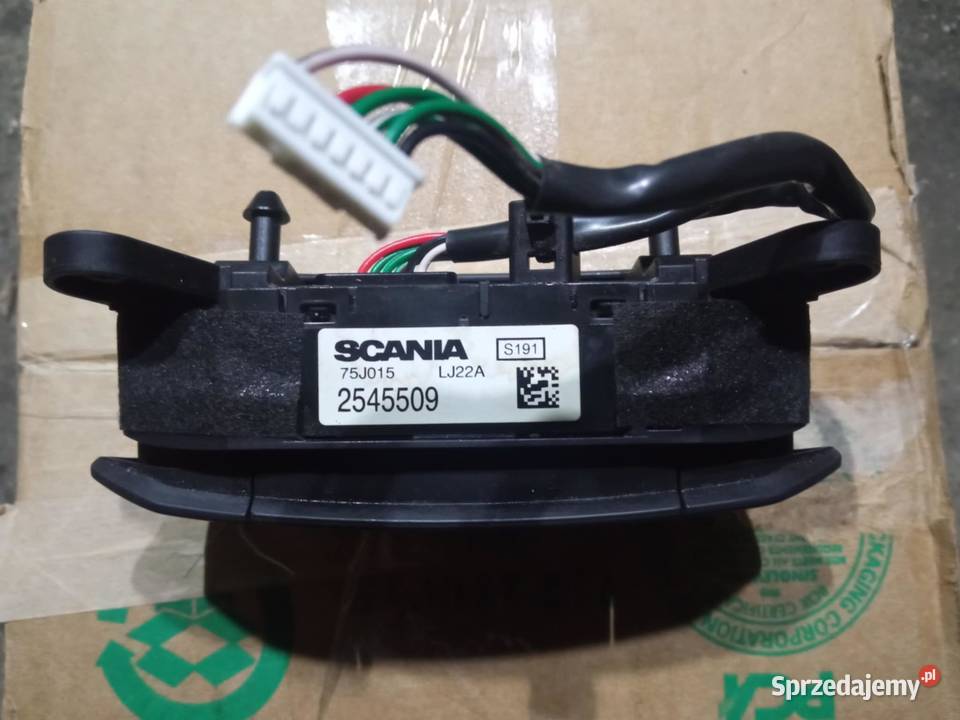 Scania ngs 2545509 panel włącznik tempomatu Pajęczno