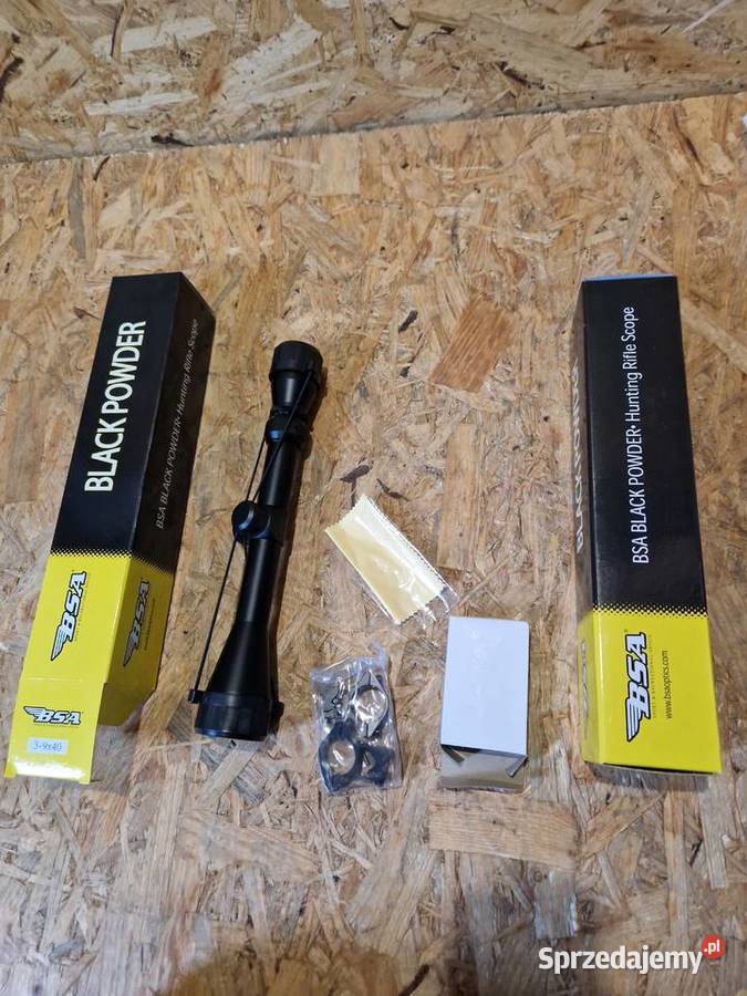 Luneta celownicza BSA 39x40 black celownik