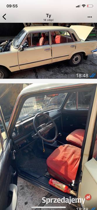 Sprzedam Fiata 125p oryginalny lakier Warszawa