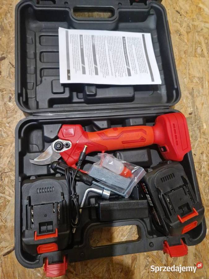 SEKATOR AKUMULATOROWY ELEKTRYCZNY NOŻYCE Głogowa