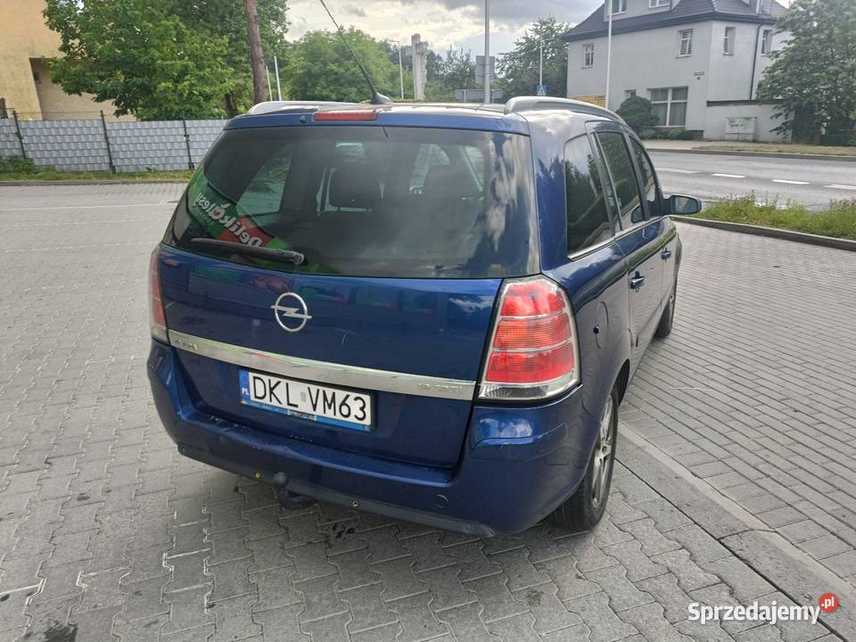 Opel Zafira ekonomiczny i pakowny Van 7 osoby dolnośląskie Kłodzko