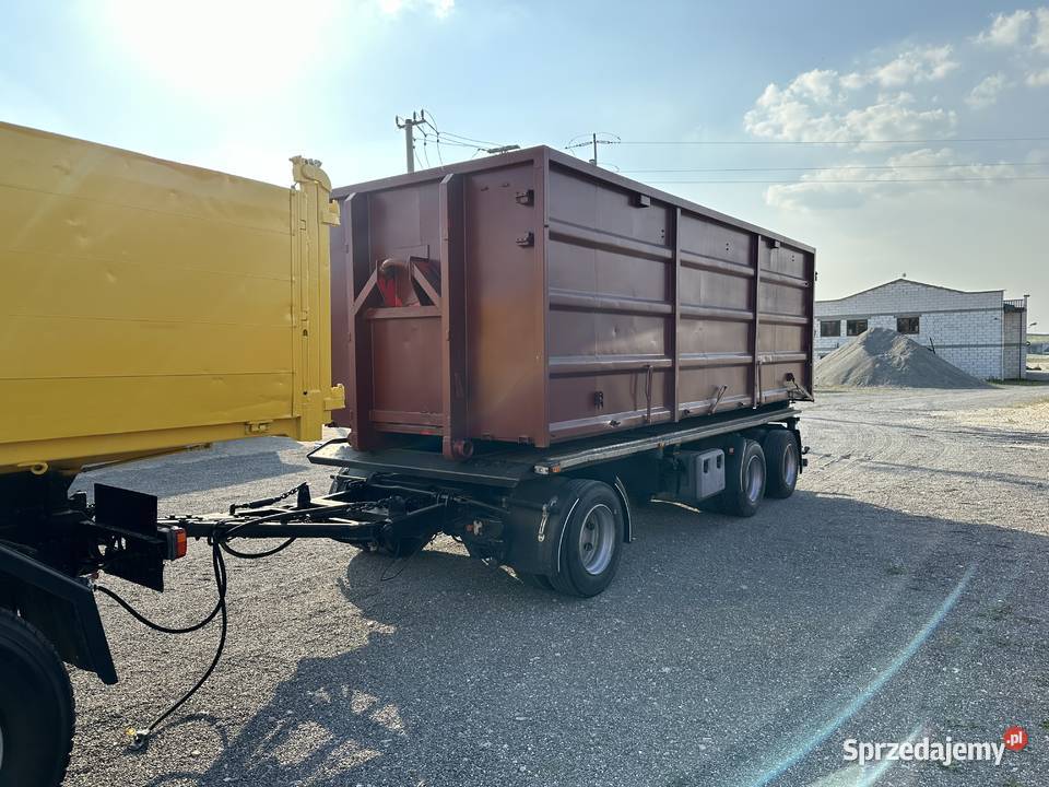 Przyczepa 3 osie laweta wywrotka do zboża 180000kg sprzedam