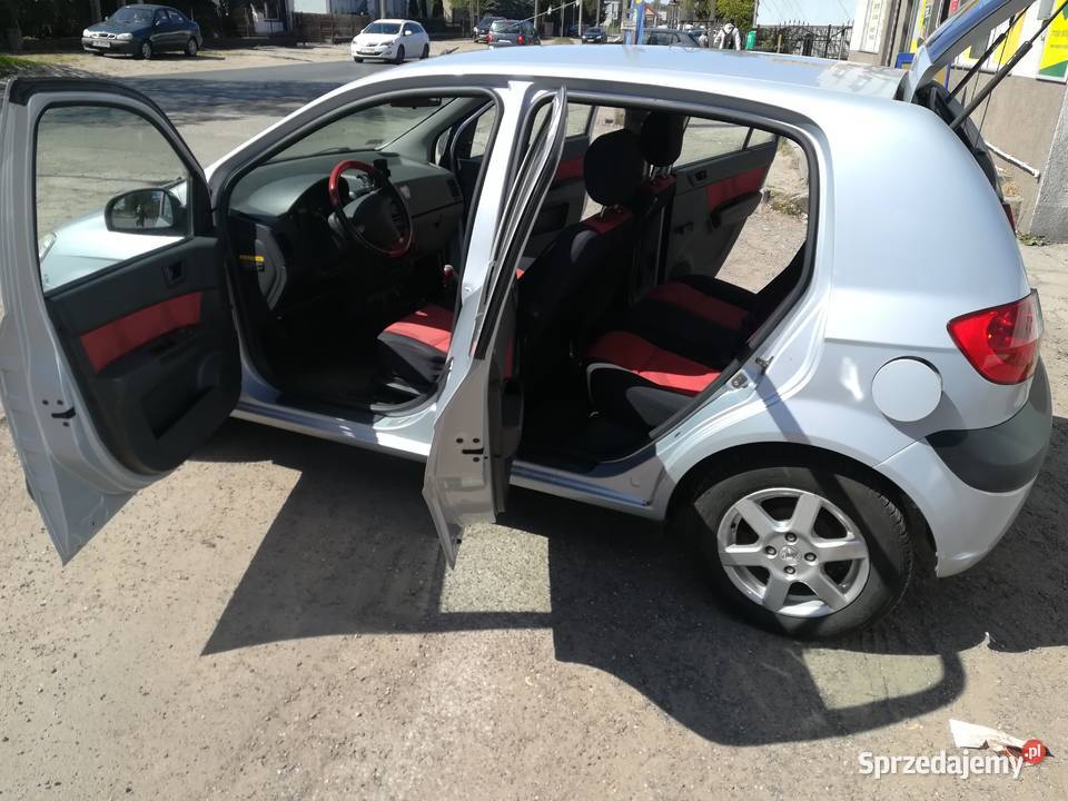 HYUNDAI GETZ 11i 20089rej 5drzwi 85tkm przebieg lakier metallic Bydgoszcz