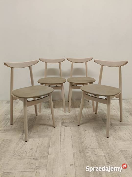 krzesło krzesła model Duński Prl design Finn łódzkie Radomsko