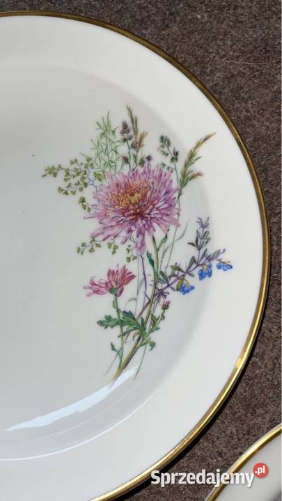 Talerz do zupy KA Krautheim Selb Bavaria Germany Porcelana i szkło Gdańsk