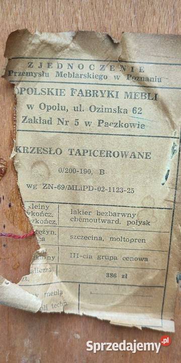 Komplet mebli Violetta PRL lata 70 mazowieckie Sochaczew