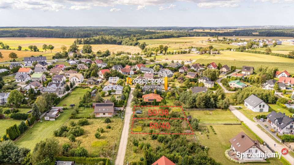 Działka na sprzedaż 849m2 Rekowo Górne Koralowa sprzedam