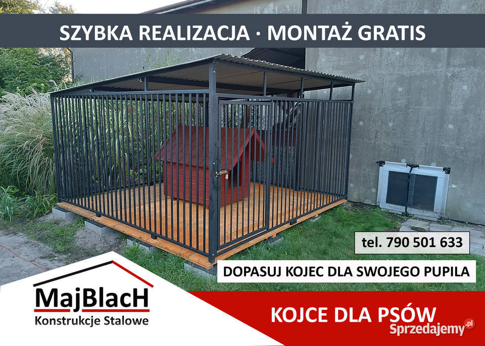 Kojec Psa Kojce Psów Różne Wymiary MajBlach Olesno