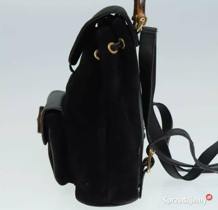 Oryginalny plecak GUCCI Bamboo Piękny okaz Uniseks Warszawa sprzedam