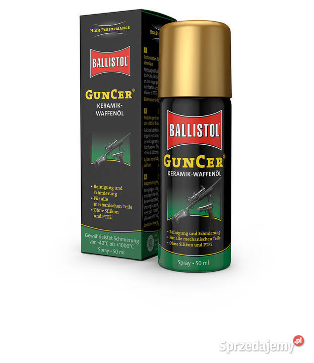 GunCer Olej do broni w piance 50ml mazowieckie Warszawa