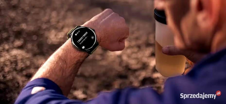 SmartWatch Inteligentny V69 185 calowy okrągły Pozostałe Poznań