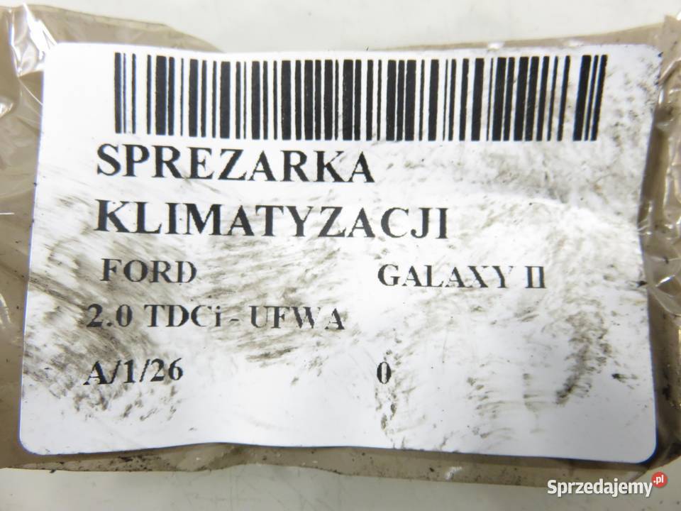 KOMPRESOR KLIMATYZACJI FORD GALAXY II 20 TDCi