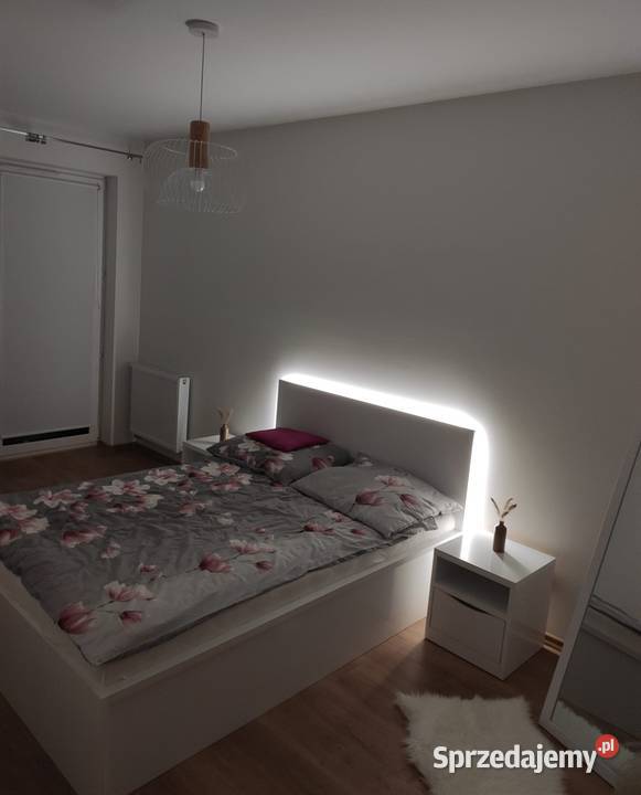 Łóżko sypialniane Tetrix 140X200 BRW biały podkarpackie Łańcut