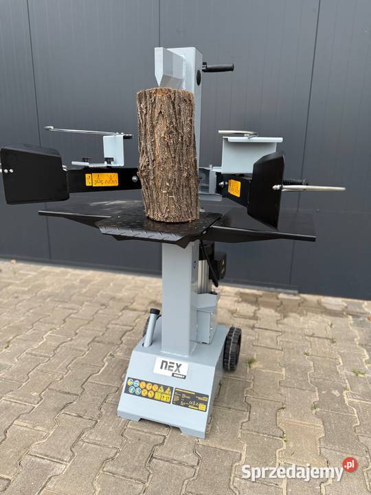 Hydrauliczna łuparka pionowa NEX 8 ton silnik mazowieckie Hipolitów