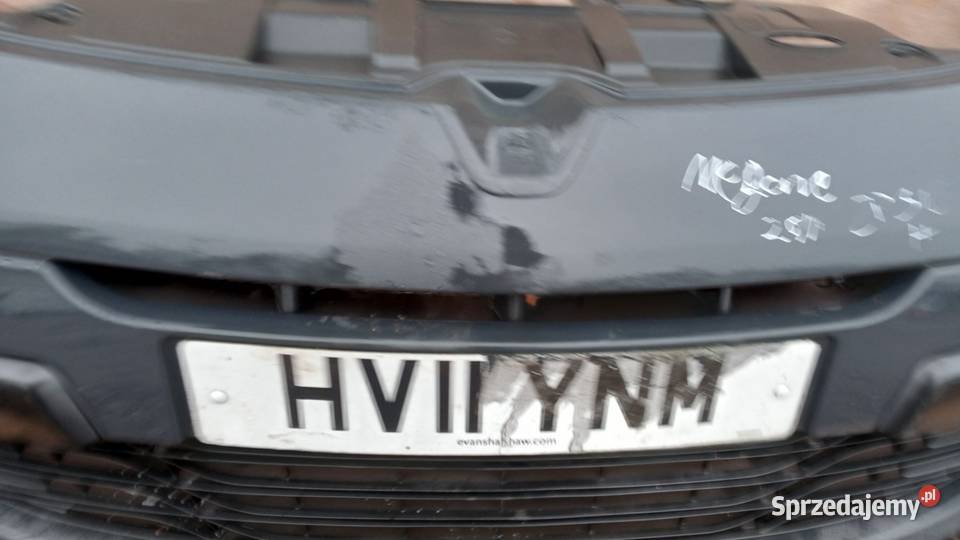 RENAULT MEGANE III ZDERZAK PRZÓD HALOGEN Zbierkowo