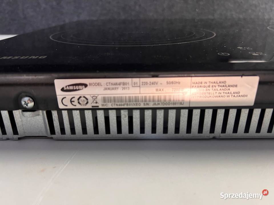Płyta indukcyjna SAMSUNG Booster 72kW 60 Pozostałe Pozostałe Warszawa