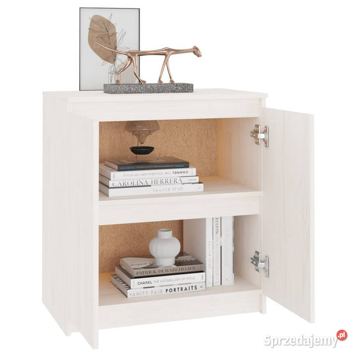 Szafka biała 60x36x65 lite drewno sosnowe Warszawa