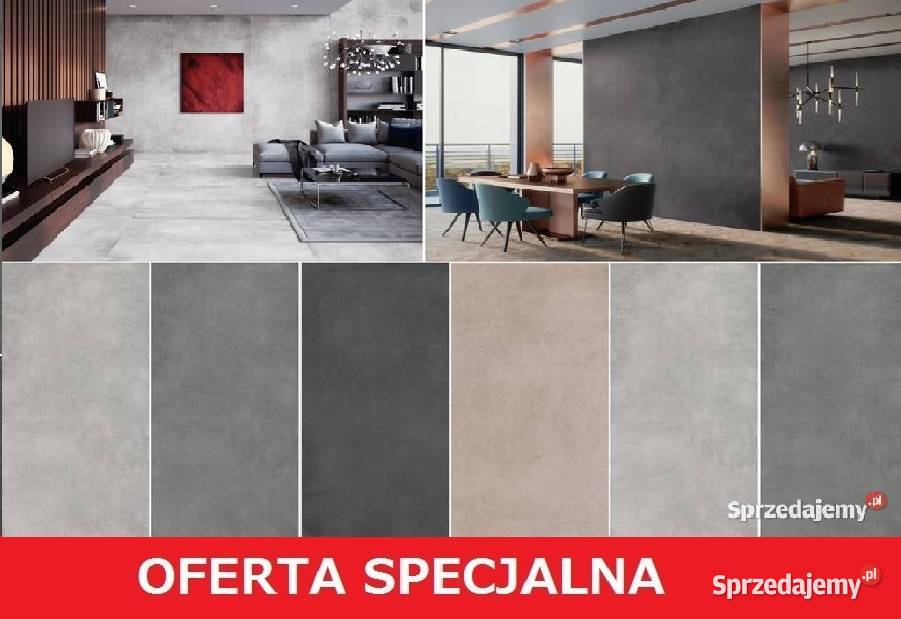 gres 12060 6060 concrete matowy gat1 entr sprzedam
