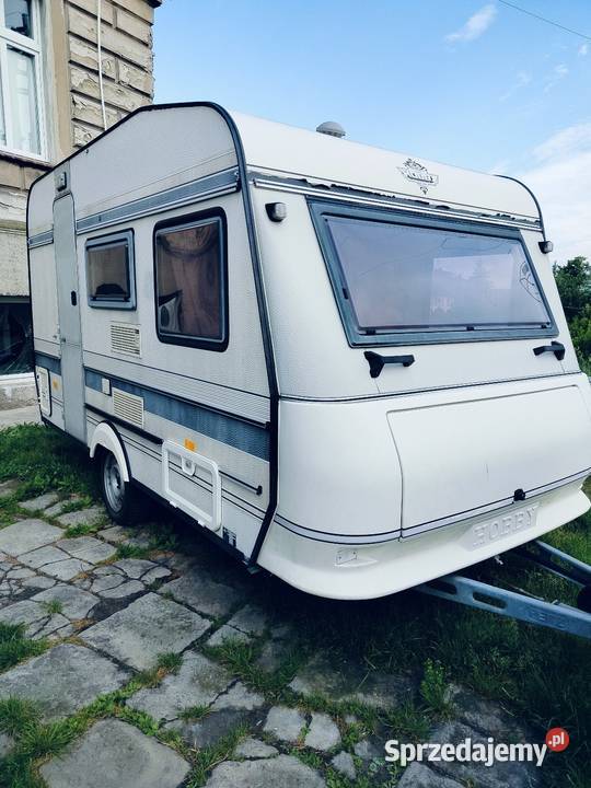 Przyczepa kempingowa HOBBY zarejestrowana w 1 dolnośląskie Chojnów