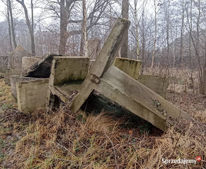 Mur oporowy ściana oporowa typ T Bronisław