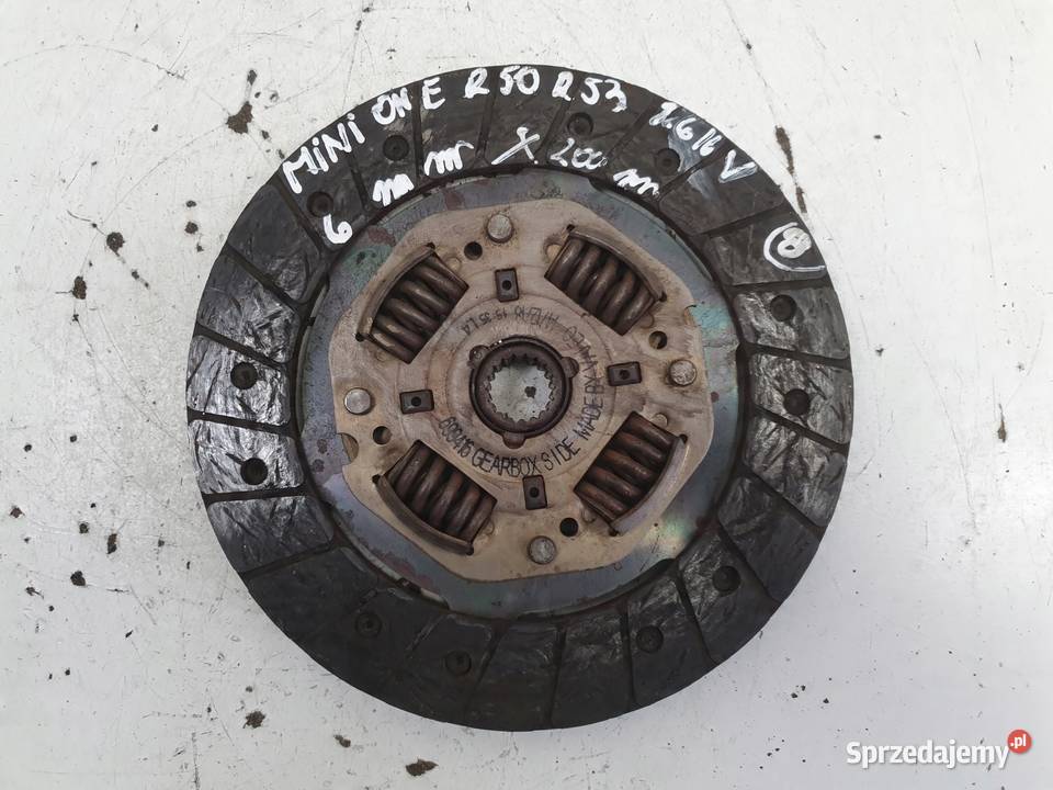 Mini One R50 R53 16 16V TARCZA DOCISK sprzęgło Janów