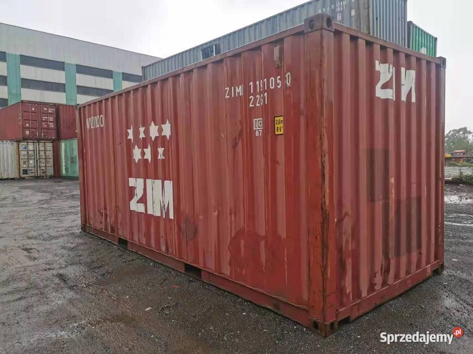 Kontener morski magazynowy budowlany 20DV 6 Mysłowice
