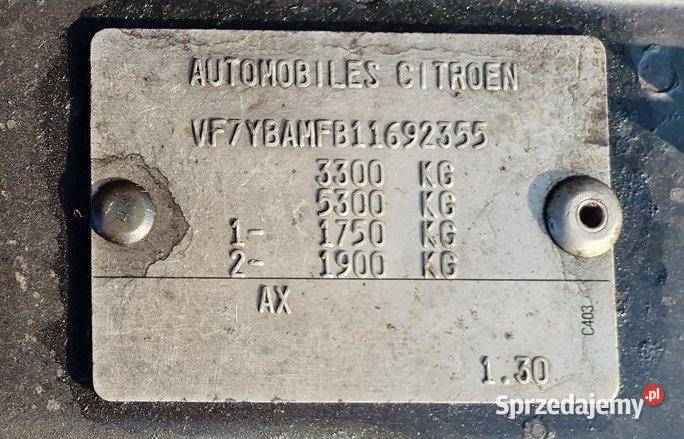 CITROEN JUMPER 2009 219800 ccm 11 101KM Citroën mazowieckie Warszawa