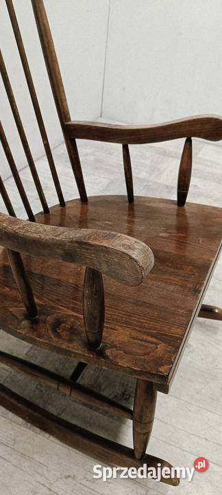 fotel bujany model Duński country bujak vintage Radomsko