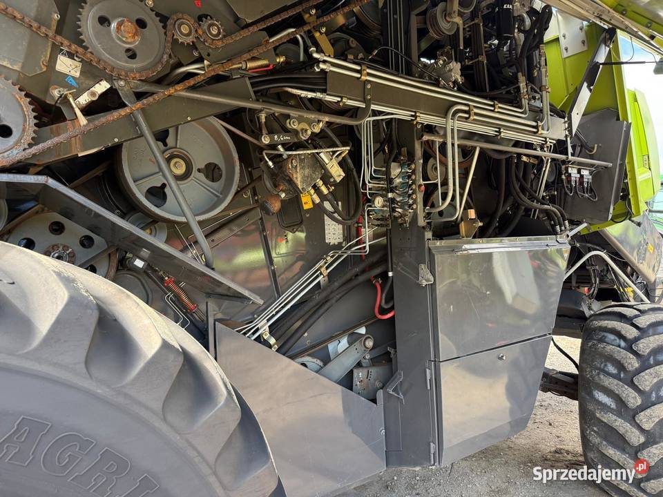Kombajn zbożowy Claas Lexion 580 heder V750 Zbożowe Nowa Ruda