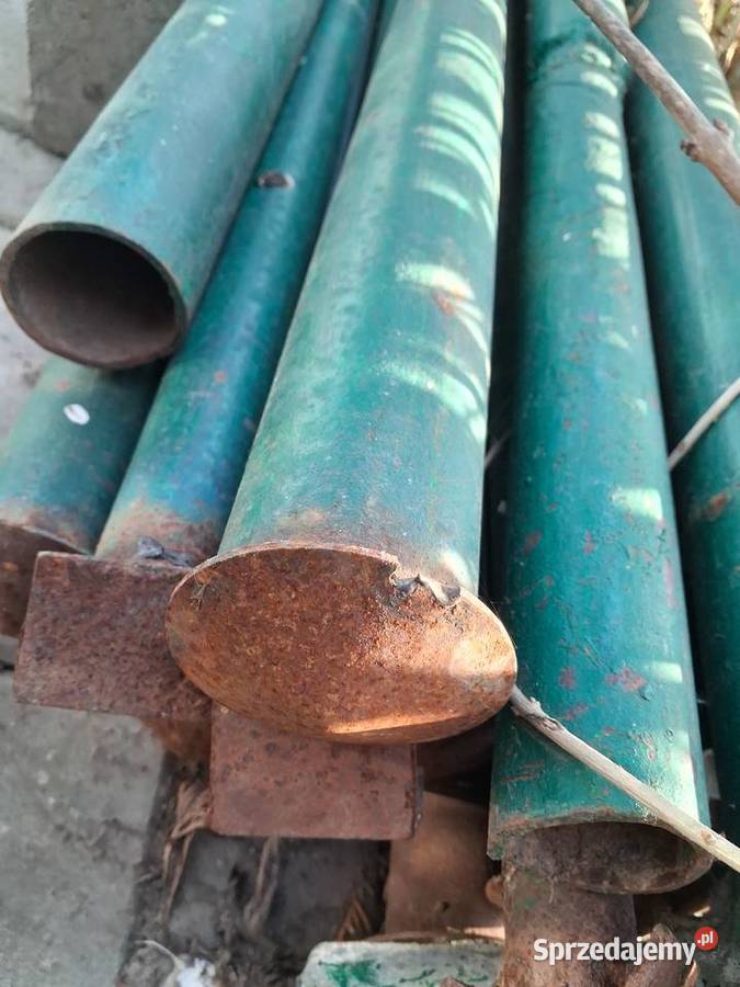 Słupek ogrodzeniowy ocynk grubościenna