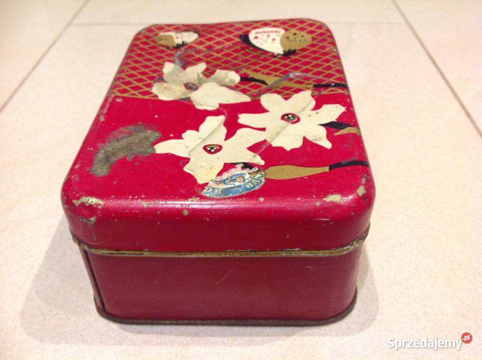 Stara Puszka Metalowa Ciastkach H BAHLSENS Nowa Sól