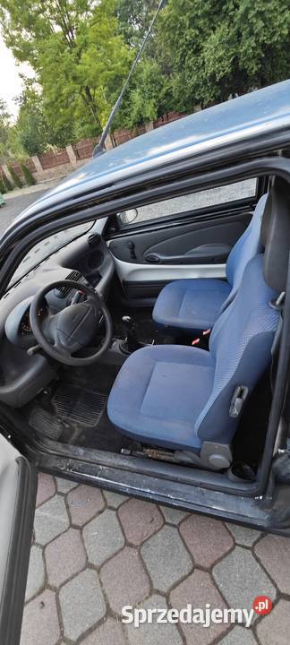 Fiat Seicento 11 benzyna 2002r czarny Van nowy 185km Kraków sprzedam