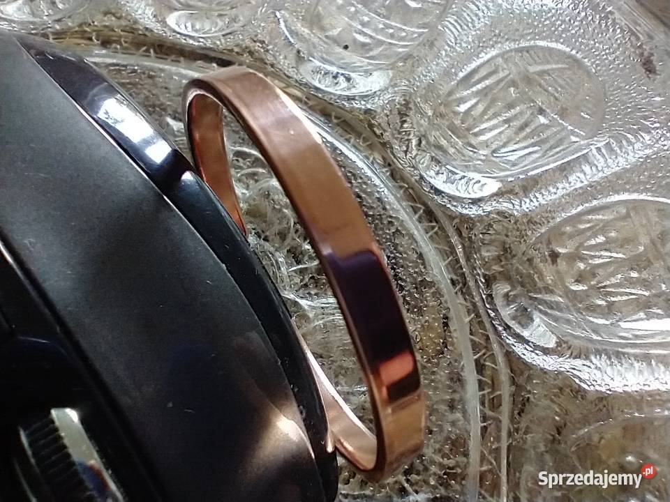 Bransoletka czysta miedź rękodzieło Łódź sprzedam