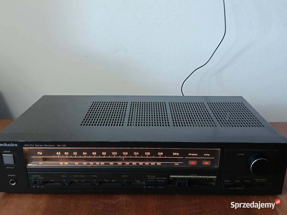 Aplituner Vintage TECHNICS SA130 Gdynia sprzedam