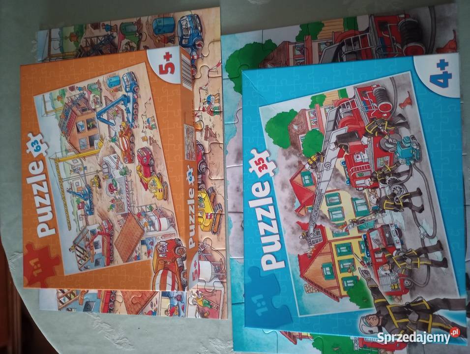 Zestaw puzzle kolorowy