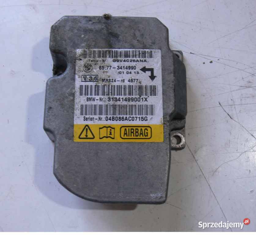 MODUŁ SENSOR AIRBAG BMW X3 E38 3414990 sprzedam