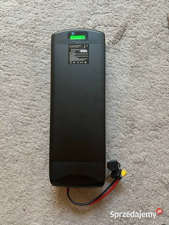 Akumulator rowerowy bateria z bagażnikiem 52v Sport i Wypoczynek Lublin