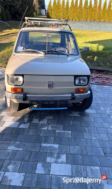 Polski fiat 126p 1977r Wolbrom